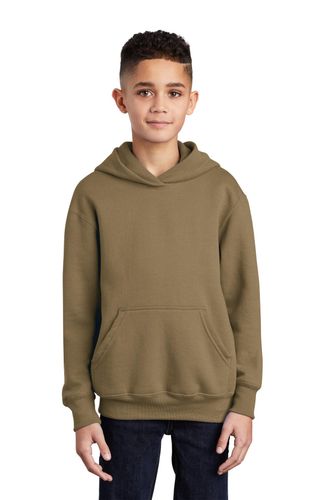Port & Company - Youth Core Fleece Pullover Hooded Sweatshirt. PC90YH image thumbnail