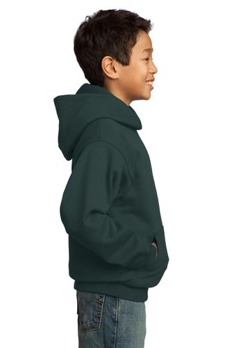Port & Company - Youth Core Fleece Pullover Hooded Sweatshirt. PC90YH image thumbnail