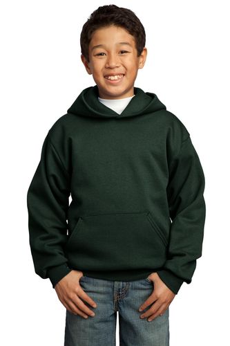 Port & Company - Youth Core Fleece Pullover Hooded Sweatshirt. PC90YH image thumbnail