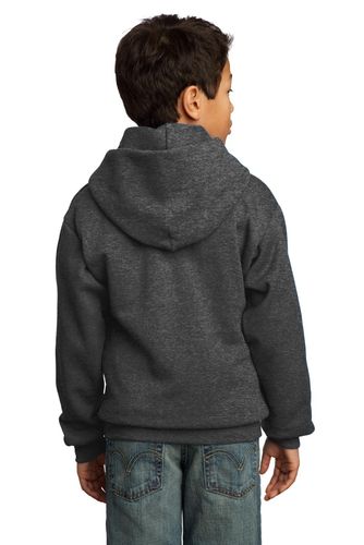 Port & Company - Youth Core Fleece Pullover Hooded Sweatshirt. PC90YH image thumbnail
