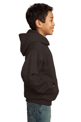 Port & Company - Youth Core Fleece Pullover Hooded Sweatshirt. PC90YH image thumbnail