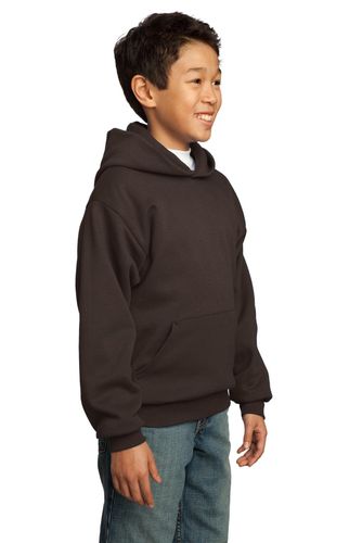 Port & Company - Youth Core Fleece Pullover Hooded Sweatshirt. PC90YH image thumbnail