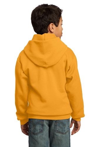 Port & Company - Youth Core Fleece Pullover Hooded Sweatshirt. PC90YH image thumbnail