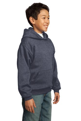Port & Company - Youth Core Fleece Pullover Hooded Sweatshirt. PC90YH image thumbnail