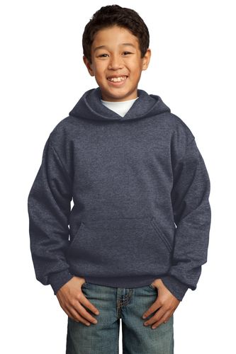 Port & Company - Youth Core Fleece Pullover Hooded Sweatshirt. PC90YH image thumbnail