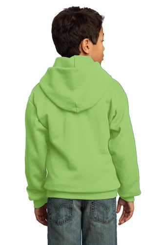 Port & Company - Youth Core Fleece Pullover Hooded Sweatshirt. PC90YH image thumbnail