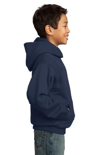 Port & Company - Youth Core Fleece Pullover Hooded Sweatshirt. PC90YH image thumbnail