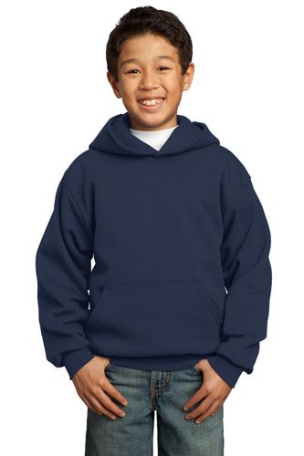 Port & Company - Youth Core Fleece Pullover Hooded Sweatshirt. PC90YH image thumbnail