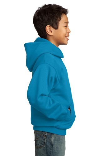 Port & Company - Youth Core Fleece Pullover Hooded Sweatshirt. PC90YH image thumbnail