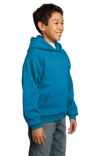 Port & Company - Youth Core Fleece Pullover Hooded Sweatshirt. PC90YH image thumbnail