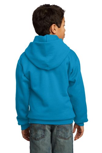Port & Company - Youth Core Fleece Pullover Hooded Sweatshirt. PC90YH image thumbnail