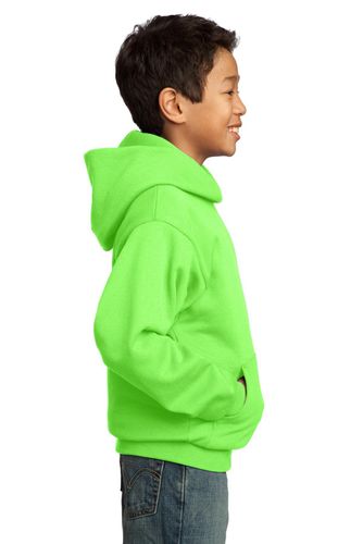 Port & Company - Youth Core Fleece Pullover Hooded Sweatshirt. PC90YH image thumbnail