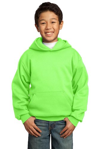 Port & Company - Youth Core Fleece Pullover Hooded Sweatshirt. PC90YH image thumbnail