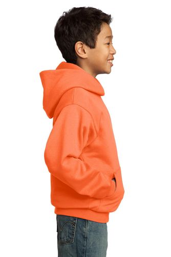 Port & Company - Youth Core Fleece Pullover Hooded Sweatshirt. PC90YH image thumbnail