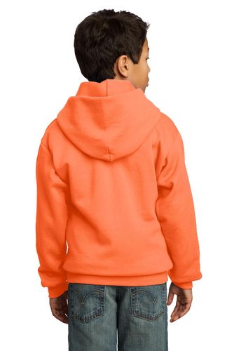 Port & Company - Youth Core Fleece Pullover Hooded Sweatshirt. PC90YH image thumbnail