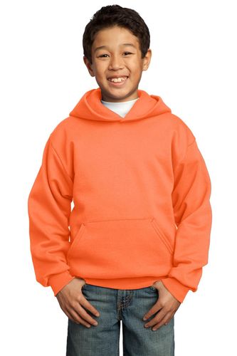 Port & Company - Youth Core Fleece Pullover Hooded Sweatshirt. PC90YH image thumbnail