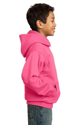 Port & Company - Youth Core Fleece Pullover Hooded Sweatshirt. PC90YH image thumbnail