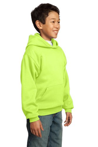 Port & Company - Youth Core Fleece Pullover Hooded Sweatshirt. PC90YH image thumbnail