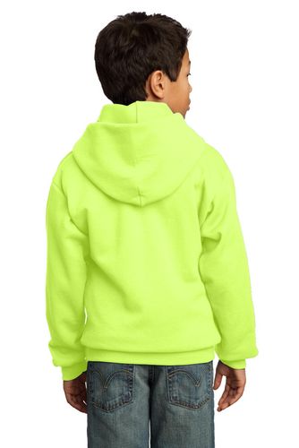 Port & Company - Youth Core Fleece Pullover Hooded Sweatshirt. PC90YH image thumbnail
