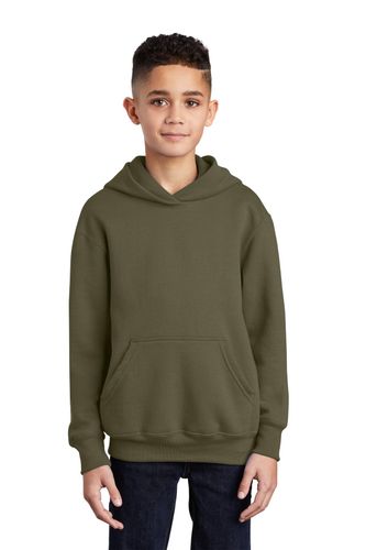 Port & Company - Youth Core Fleece Pullover Hooded Sweatshirt. PC90YH image thumbnail