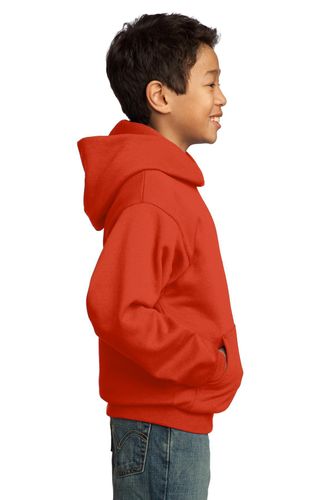 Port & Company - Youth Core Fleece Pullover Hooded Sweatshirt. PC90YH image thumbnail