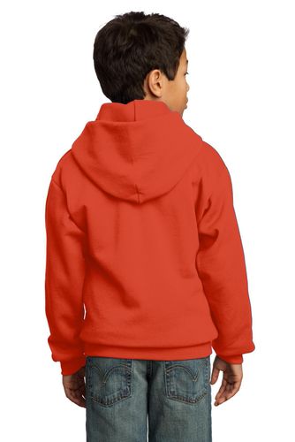 Port & Company - Youth Core Fleece Pullover Hooded Sweatshirt. PC90YH image thumbnail