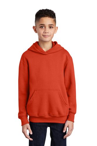 Port & Company - Youth Core Fleece Pullover Hooded Sweatshirt. PC90YH image thumbnail