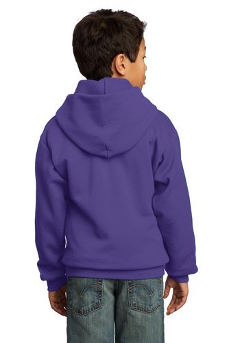 Port & Company - Youth Core Fleece Pullover Hooded Sweatshirt. PC90YH image thumbnail