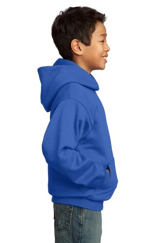 Port & Company - Youth Core Fleece Pullover Hooded Sweatshirt. PC90YH image thumbnail
