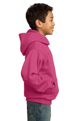 Port & Company - Youth Core Fleece Pullover Hooded Sweatshirt. PC90YH image thumbnail
