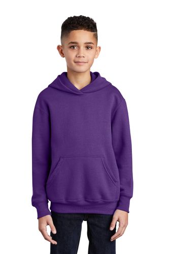 Port & Company - Youth Core Fleece Pullover Hooded Sweatshirt. PC90YH image thumbnail