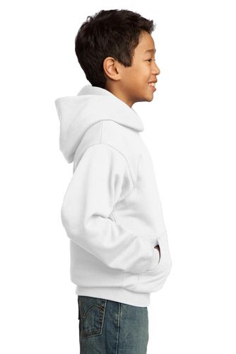Port & Company - Youth Core Fleece Pullover Hooded Sweatshirt. PC90YH image thumbnail