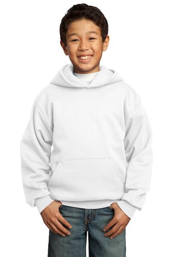 Port & Company - Youth Core Fleece Pullover Hooded Sweatshirt. PC90YH image thumbnail