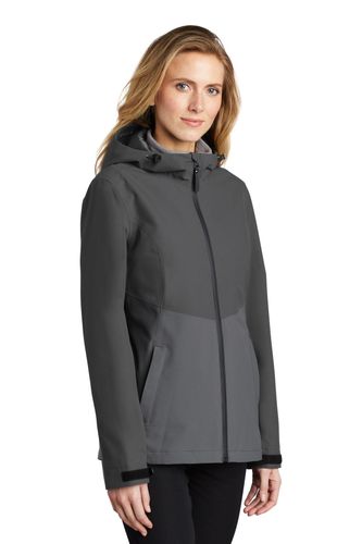 Port Authority Ladies Tech Rain Jacket L406 image thumbnail