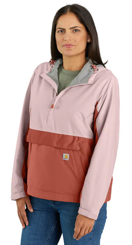 Women's Rain Defender Loose Fit Lightweight Packable Anorak. 105861 image thumbnail