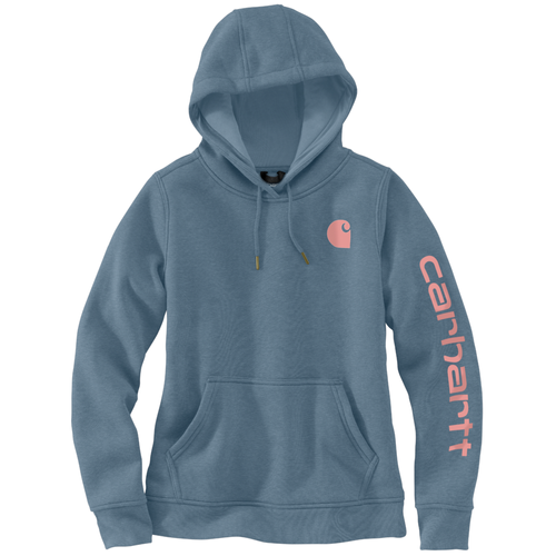 Women's Cahartt Relaxed Fit Midweight Logo Sleeve Graphic Sweatshirt. 102791 image thumbnail