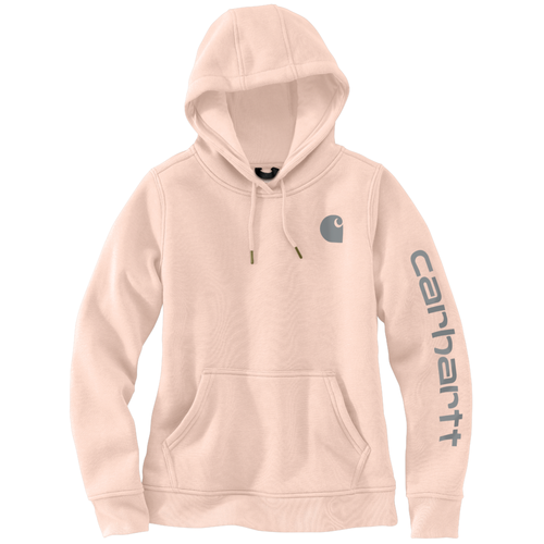 Women's Cahartt Relaxed Fit Midweight Logo Sleeve Graphic Sweatshirt. 102791 image thumbnail