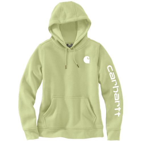 Women's Cahartt Relaxed Fit Midweight Logo Sleeve Graphic Sweatshirt. 102791 image thumbnail