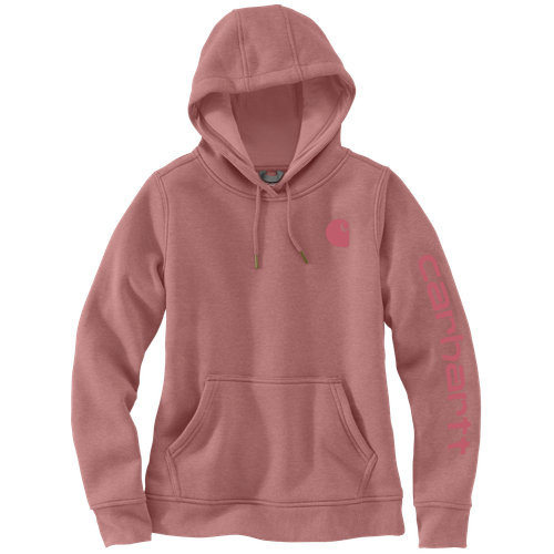 Women's Cahartt Relaxed Fit Midweight Logo Sleeve Graphic Sweatshirt. 102791 image thumbnail