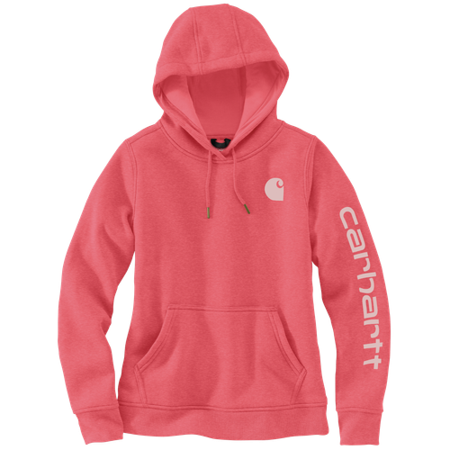 Women's Cahartt Relaxed Fit Midweight Logo Sleeve Graphic Sweatshirt. 102791 image thumbnail