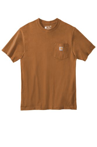 Carhartt Workwear Pocket Short Sleeve T-Shirt. K87 image thumbnail