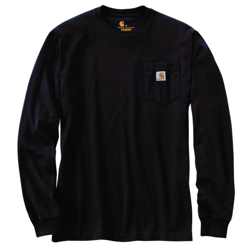 Carhartt Men's Loose Fit Heavyweight Long-Sleeve Pocket T-Shirt. K126 image thumbnail
