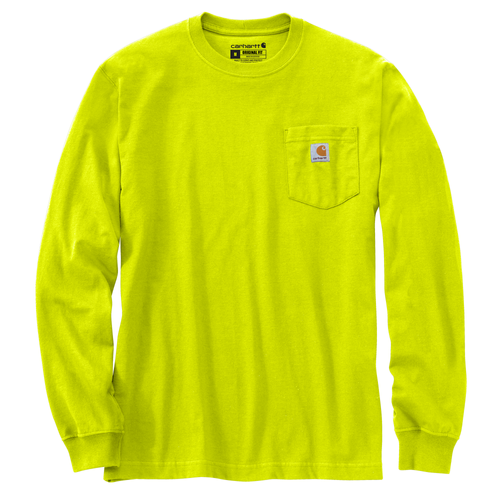 Carhartt Men's Loose Fit Heavyweight Long-Sleeve Pocket T-Shirt. K126 image thumbnail