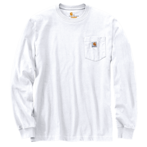 Carhartt Men's Loose Fit Heavyweight Long-Sleeve Pocket T-Shirt. K126 image thumbnail