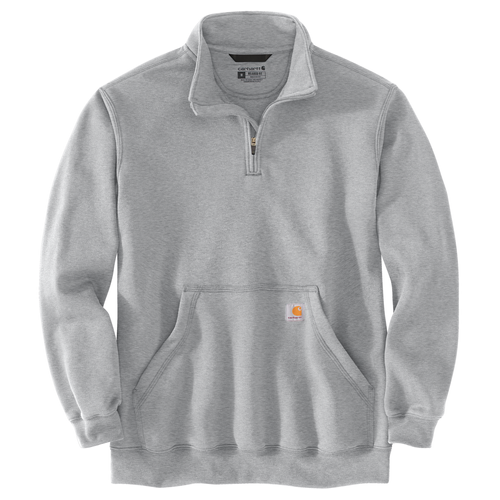 Carhartt Men's Loose Fit Midweight Quarter-Zip Mock-Neck Sweatshirt. 105294 image thumbnail