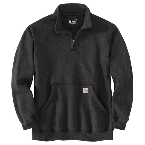 Carhartt Men's Loose Fit Midweight Quarter-Zip Mock-Neck Sweatshirt. 105294 image thumbnail