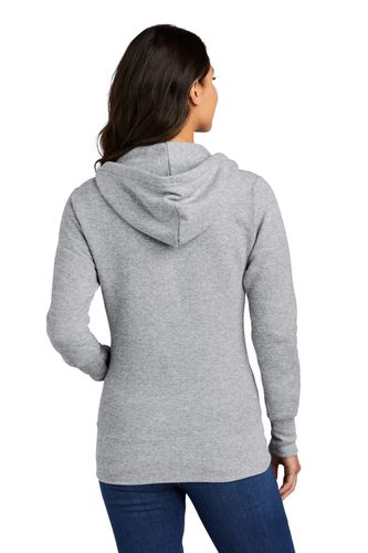 Port & Company Women's Core Fleece Full-Zip Hooded Sweatshirt. LPC78Z image thumbnail