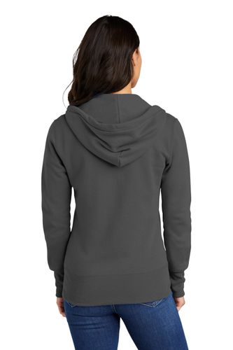 Port & Company Women's Core Fleece Full-Zip Hooded Sweatshirt. LPC78Z image thumbnail