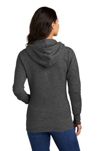 Port & Company Women's Core Fleece Full-Zip Hooded Sweatshirt. LPC78Z image thumbnail