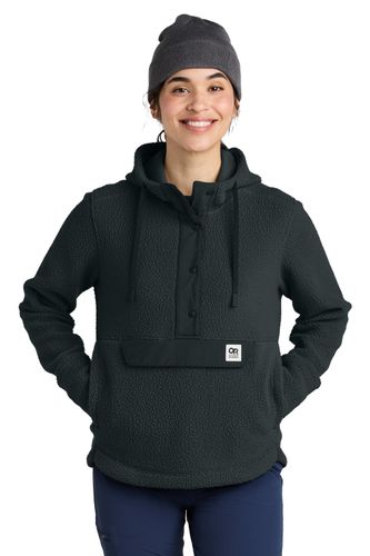 Outdoor Research Women's Packwood Fleece Pullover Hoodie. OR322268 image thumbnail